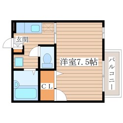 メゾンHAMADAの物件間取画像